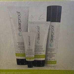 Mary Kay Clearproof Acne System - White, Black, and Green